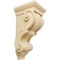 Ekena Millwork 4 1/2"W x 5"D x 10"H Medium Traditional Wood Corbel, Maple CORW05X05X10TRMA - alternate 1
